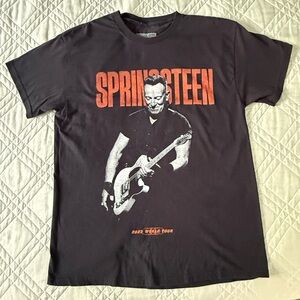 Springsteen 2023 Tour  Men's Black T-Shirt